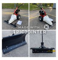 Balkenmäher mit Schneepflug 2 in 1