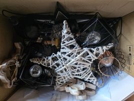 Lagerauflösung.Deko Leuchten LED Deko Figuren