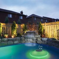 Peer LED-Poolleuchte mit Lautsprecher LED 2.5 Watt RGB