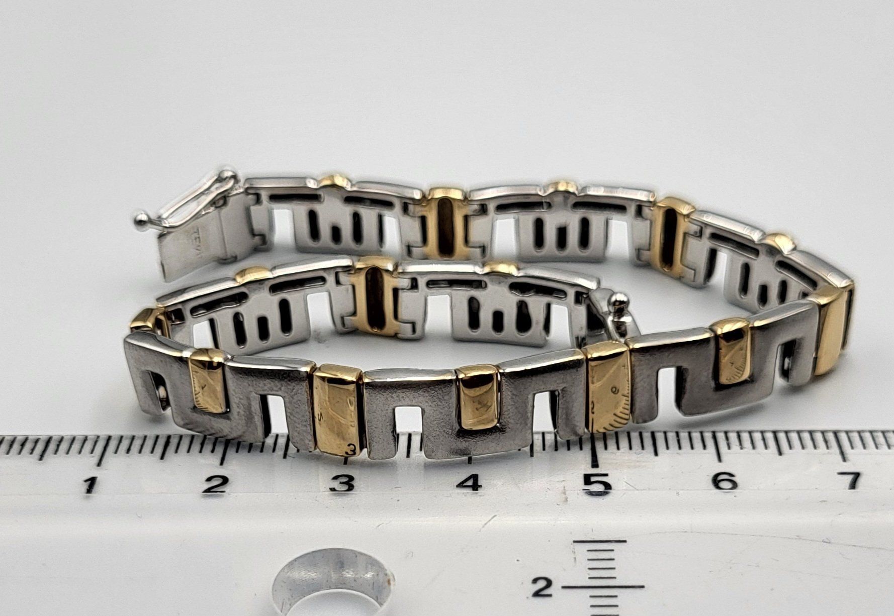 Bracciali & Braccialetti: Gold 585 Massiv Bicolour Armand – Usato da Wald ZH venduto da Aniade