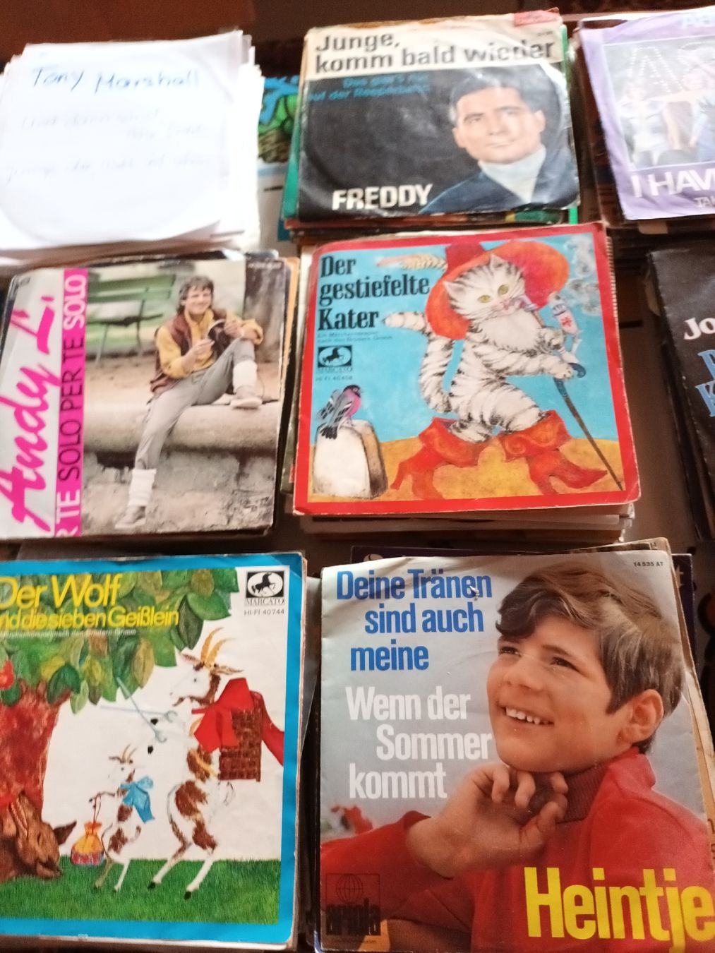 Schallplatten: 360 Single Schlager 60/80er Jahre – Gebraucht aus sursee von pasuro 2