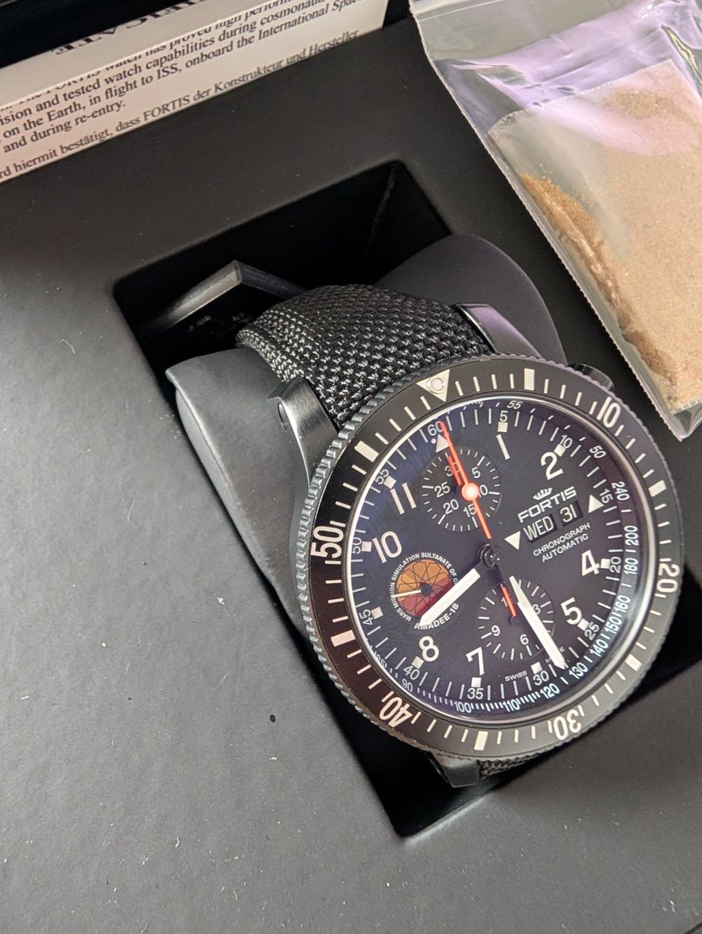 Fortis Orologi: Fortis Amadee-18 Chronograph, Full-Set – Usato da Dübendorf venduto da Ch.Am86 8