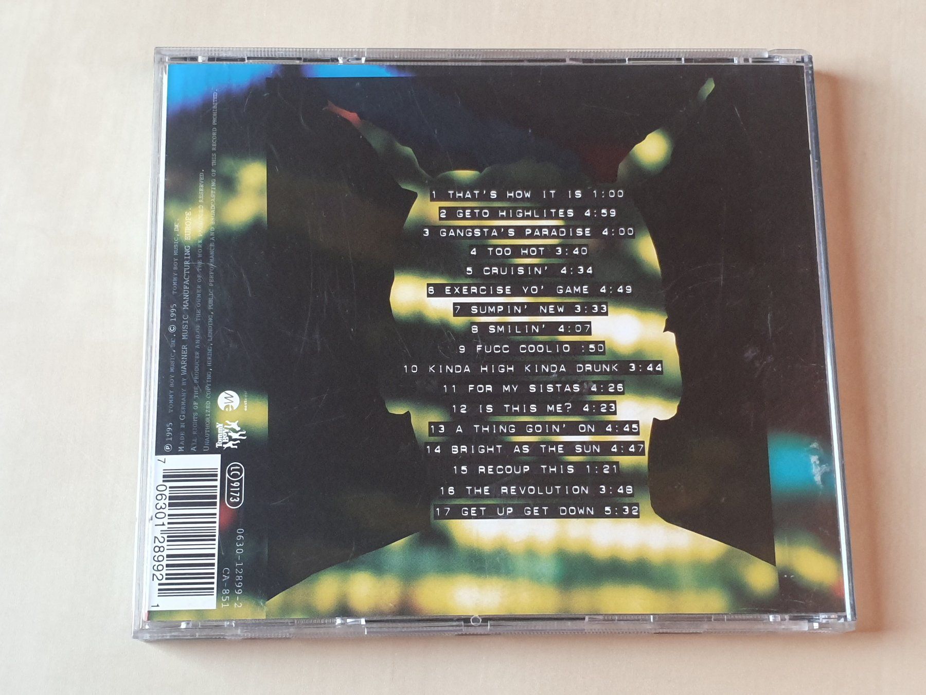 CDs: Coolio Gangstas Paradise – Gebraucht aus Stansstad von collectorsshop 1