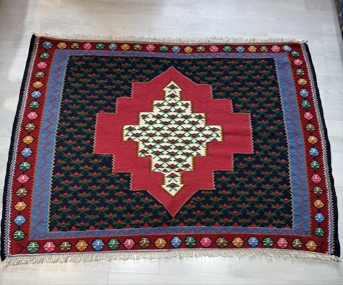Kelim Tappeti: Wunderschöner, handgewebter Teppich,115x85.cm – Nuovo (secondo la descrizione) da Büron venduto da Filadefia-888 1