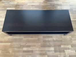 Schwarzes TV-Möbel, TV-Tisch