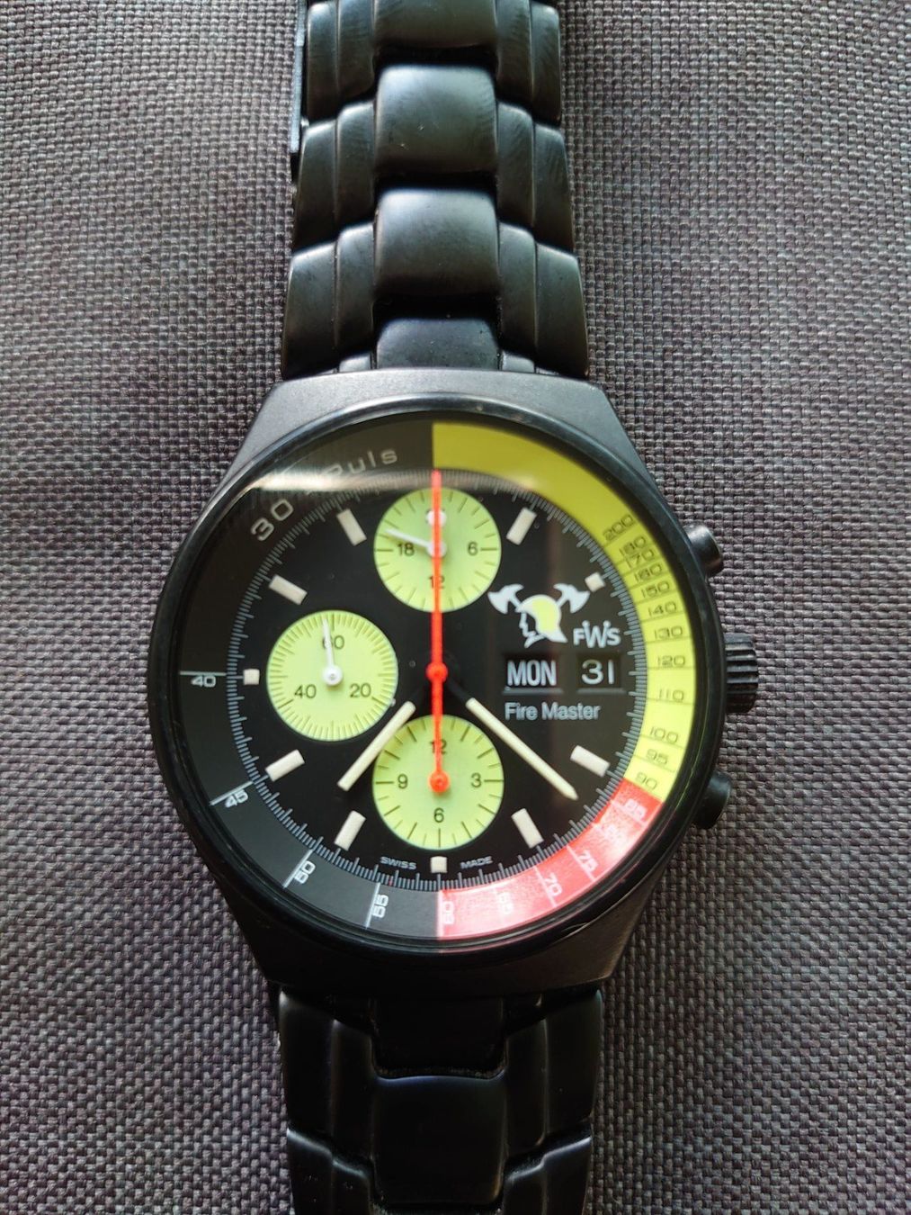 Orfina Orologi: Orfina FWS Fire Master – Usato da Hallwil venduto da mike16 1