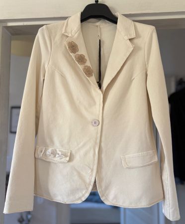 BLAZER EN COTON AVEC DÉTAIL!! M NOUVEAUTÉ 2026/27