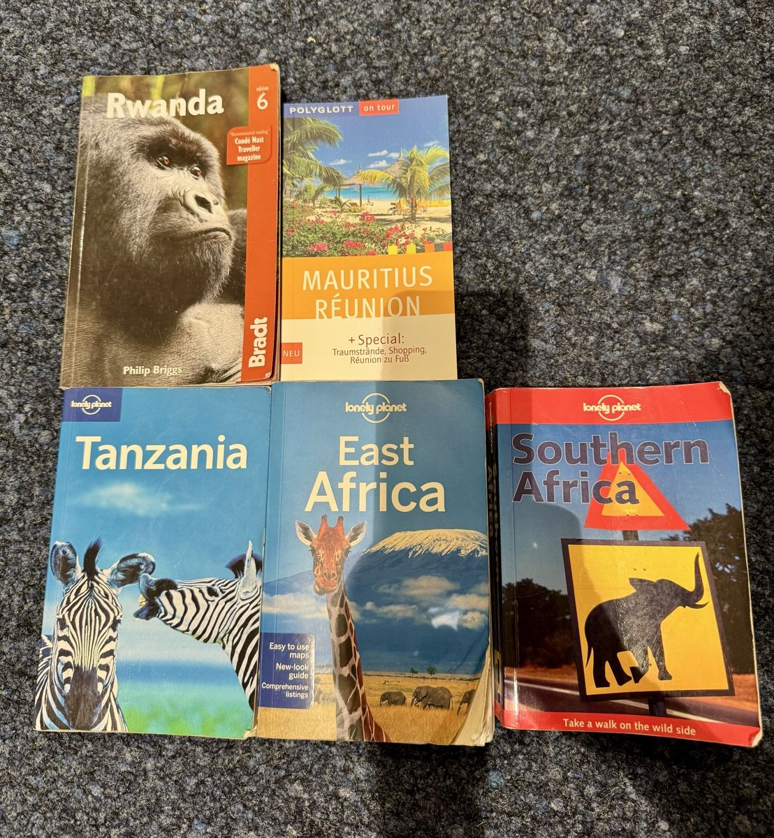 Libri: Reiseführer Afrika Malawi Mauritius Ruanda Tansania Bundle – Usato da Trin Mulin venduto da wls