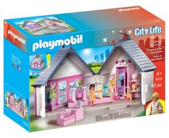 Playmobil 9113 Modeboutique Kleiderladen Shop Geschäft Haus