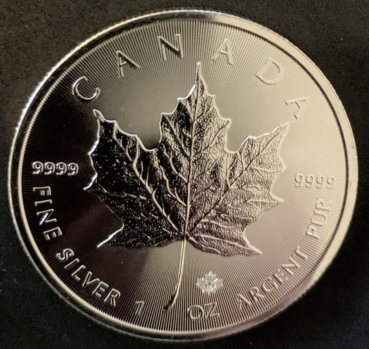 Alle Münzen: 1 Unze Fein Silber 999 Maple Leaf 2019 – Gebraucht aus Köniz von Habenix 4
