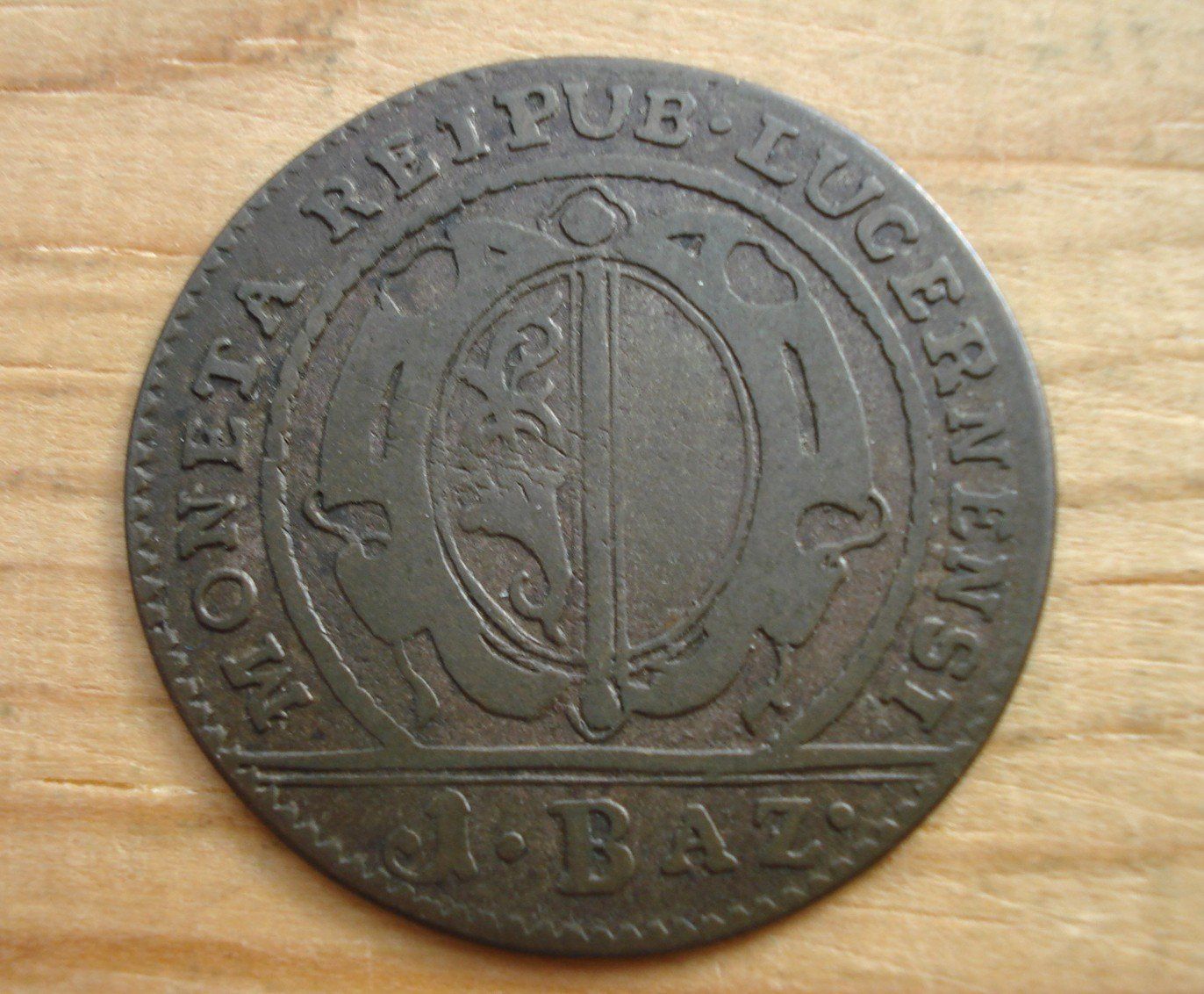 Tutti le monete: (D3) Luzern Batzen 1796 – Usato da Erlach venduto da Net-Coins