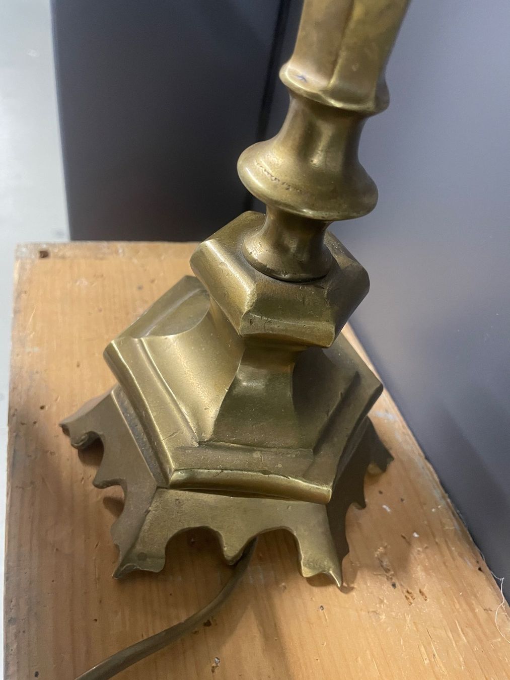 Lampade: Art Deco Messinglampe – Usato da Volketswil venduto da rubin74 3
