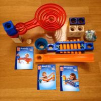 Hape Quadrilla Kugelbahn 3 Sets + extra Zubehör