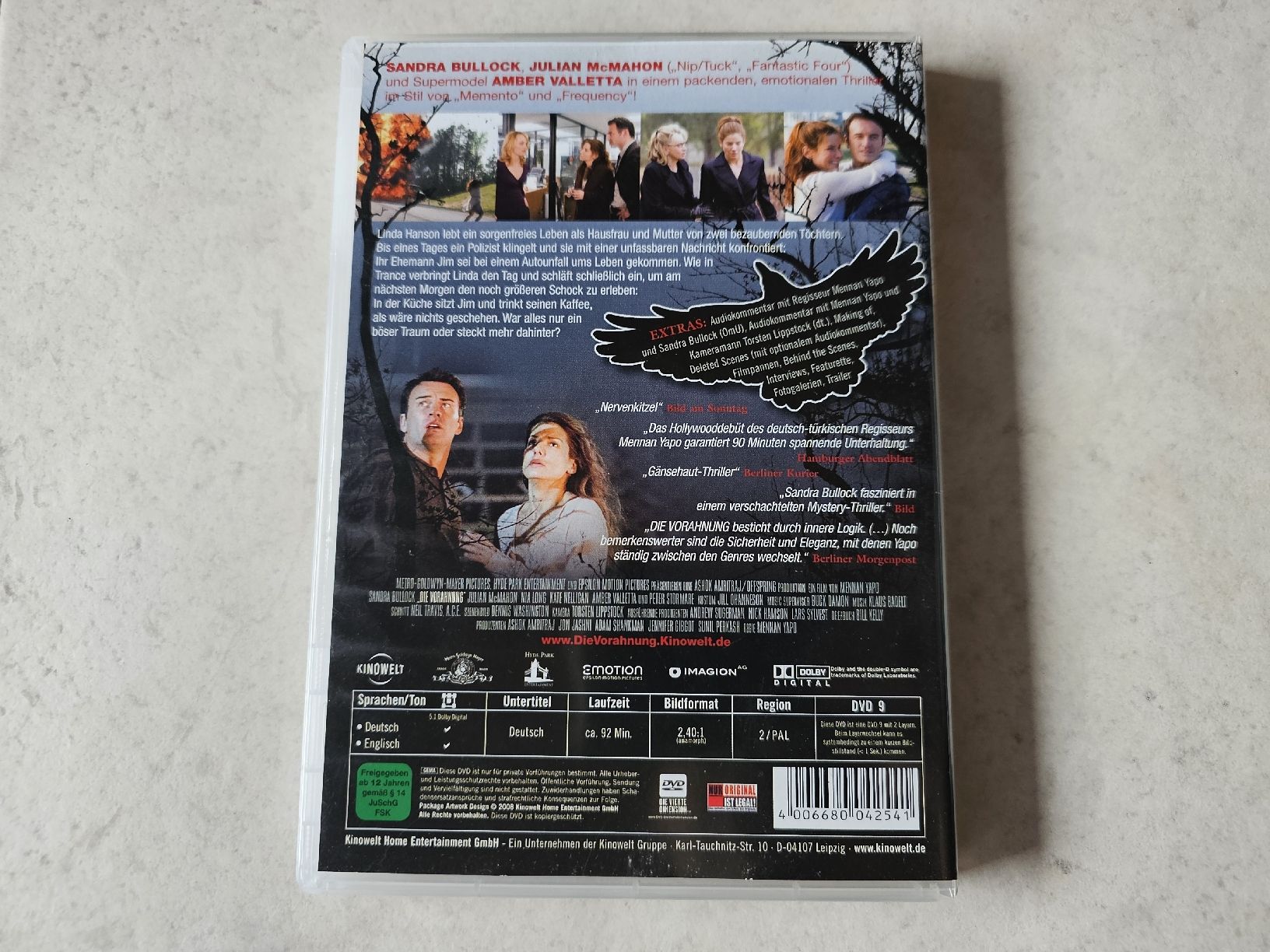 Tutti i DVDs: Die Vorahnung  -  Kannst du dein Schicksal ändern? – Usato da Schneisingen venduto da backstore24 1