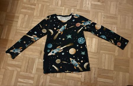 Langarmshirt Wltraum Gr 128