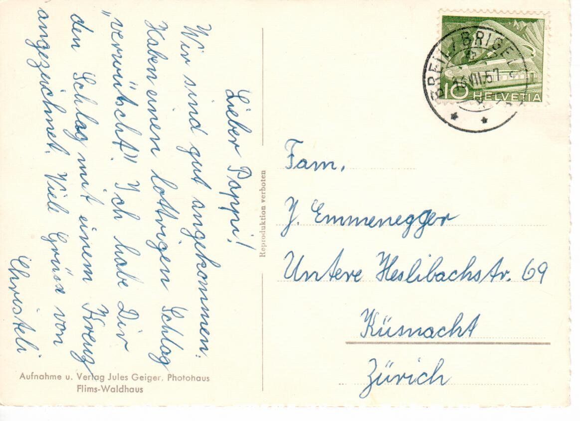 Cartes postales: Brigels – D'occasion à Wolhusen par Curver9 1