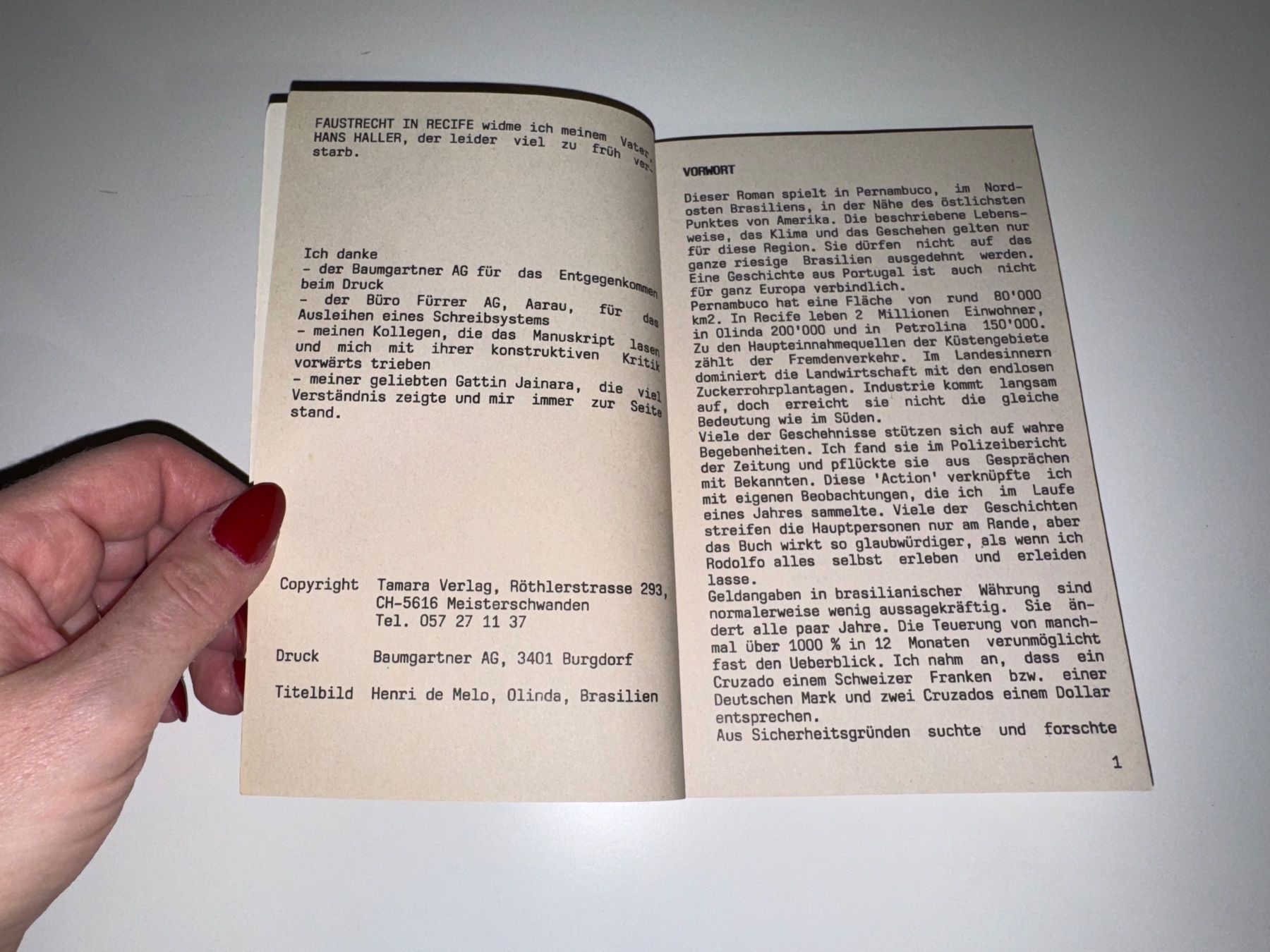 Libri: ROMAN: Hans Haller, Faustrecht in Recife – Usato da Grosswangen venduto da Second_hand_paradise 4