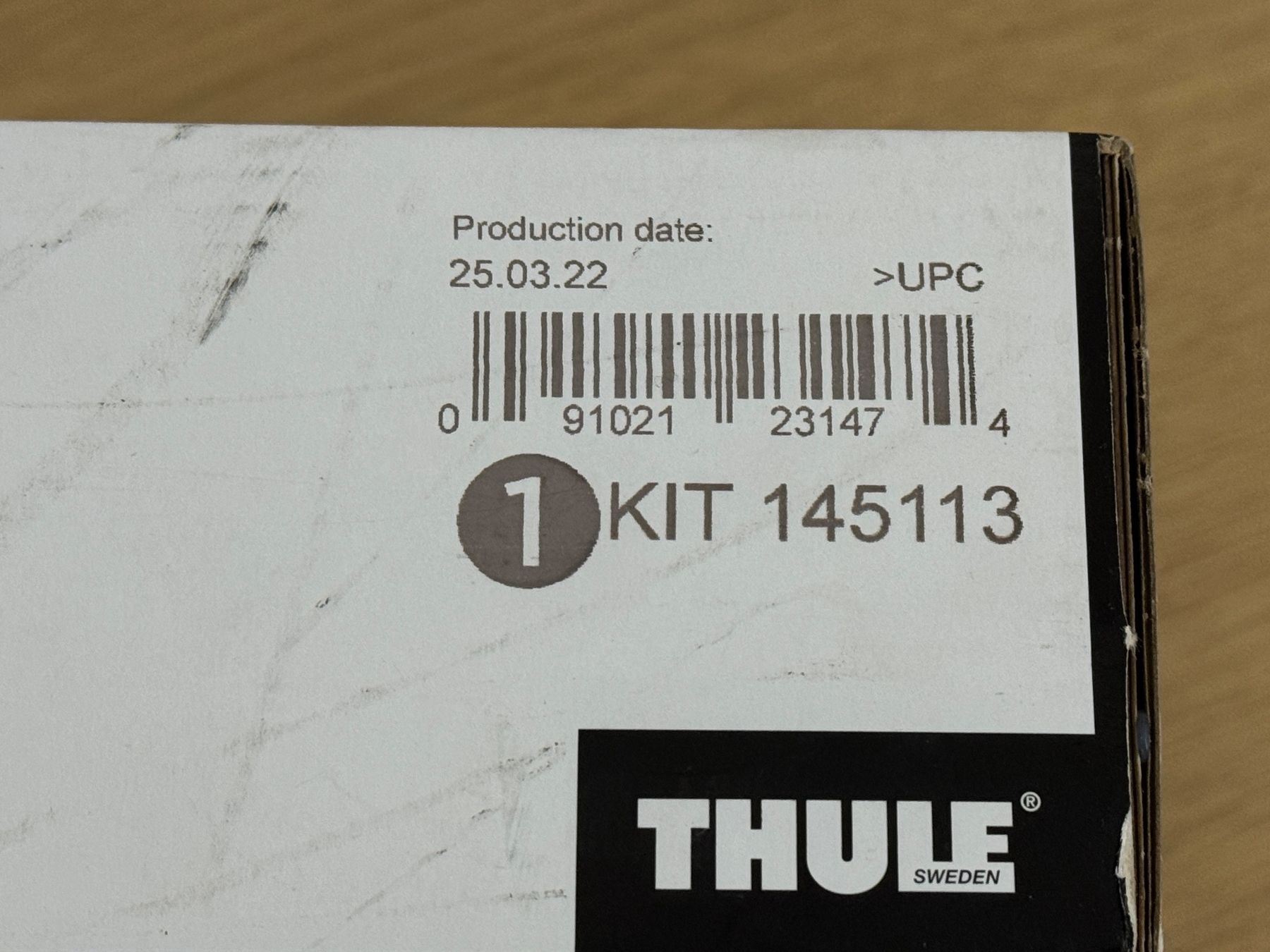 Thule Portapacchi: Thule Evo Kit 145113 – Nuovo e nell'imballaggio originale da Wallisellen venduto da WAPMU 1