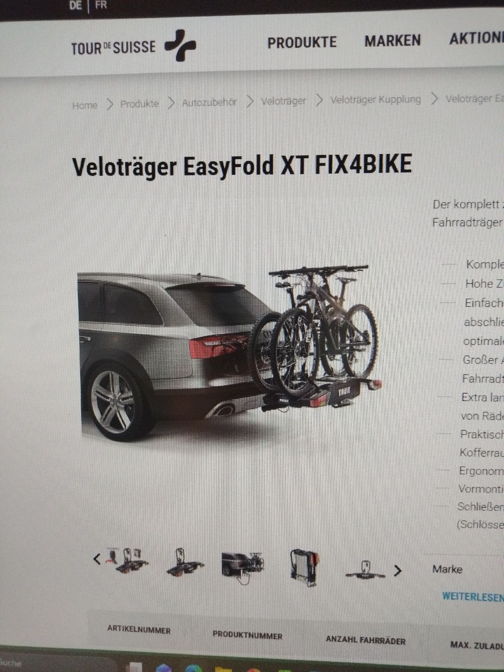Valigie: Thule Heckträger 2 e-Bike – Nuovo e nell'imballaggio originale da Niederscherli venduto da VeneraR 2