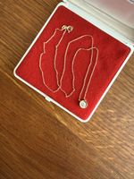 Elegante Goldkette mit Zirkonia – 585 Gold / 1,56g