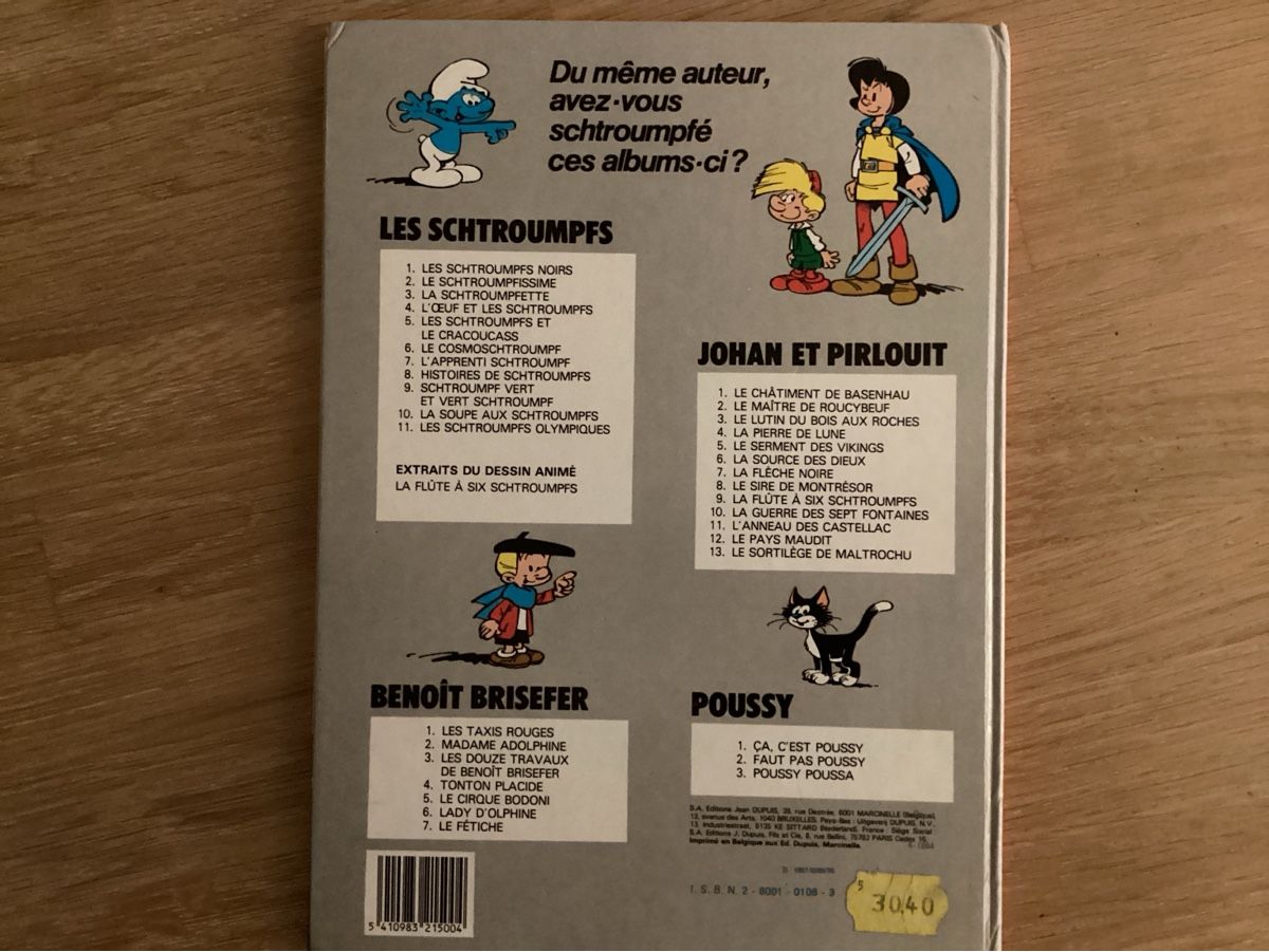 Fumetti: Les schtroumpfs noirs – Usato da Birmenstorf AG venduto da Hoerminator 1