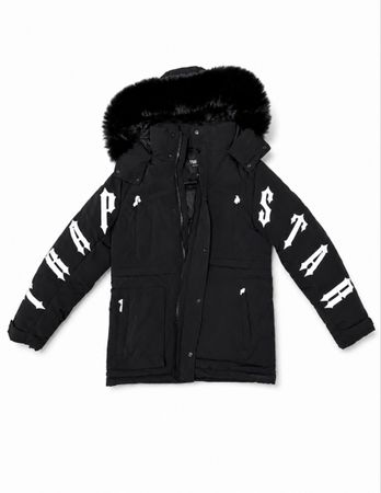 Trapstar Jacke reflektierende Schrift