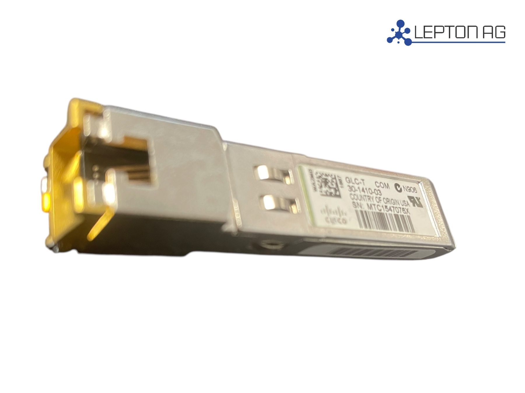 Cisco Unità & Adattatore: Cisco GLC-T 1000Base-T-SFP Modul/ Set a 16 st. – Usato da Niederdorf venduto da LeptonAG