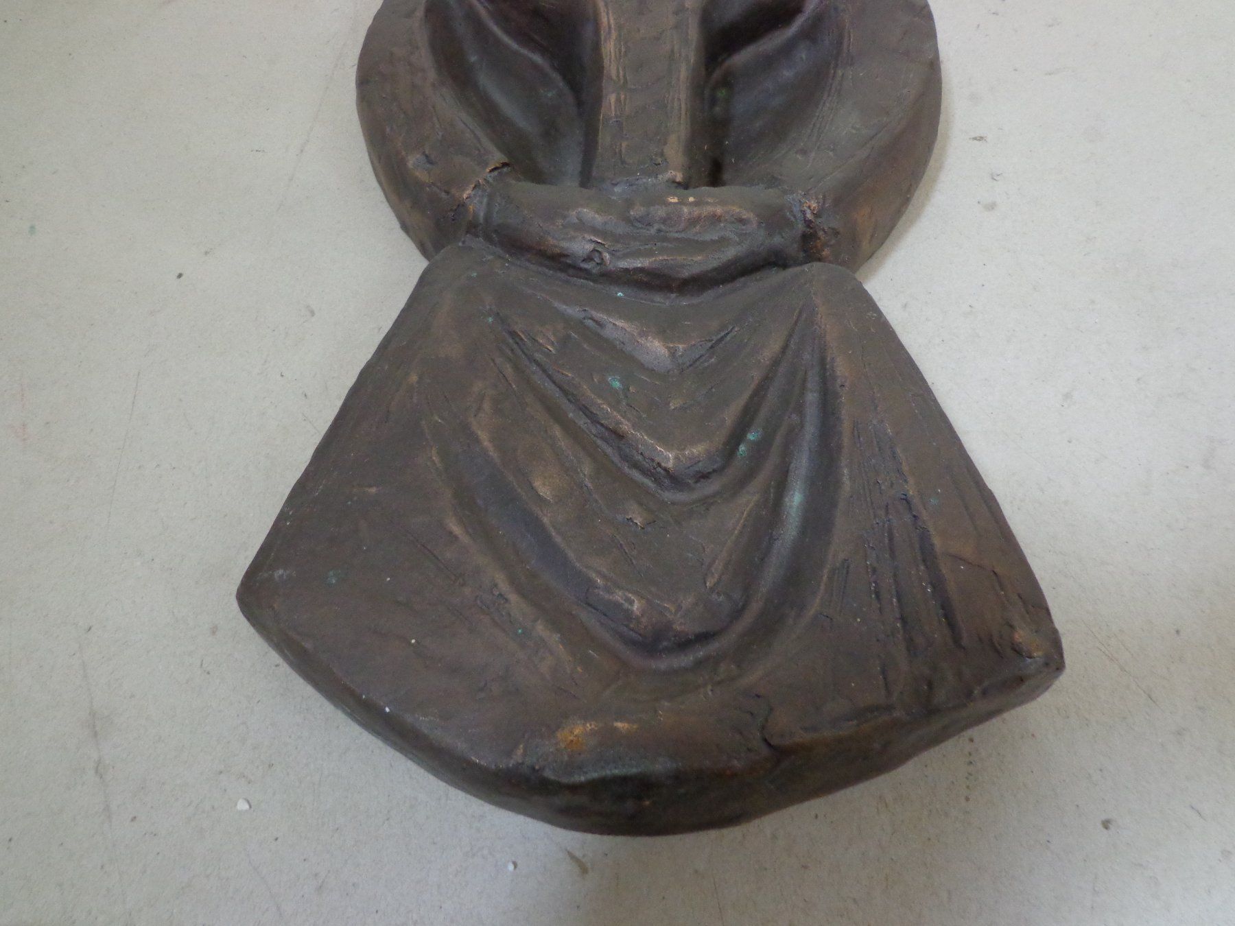 Statuette: Bronzefigur Mutter mit Kind – Usato da Zofingen venduto da goezi 3