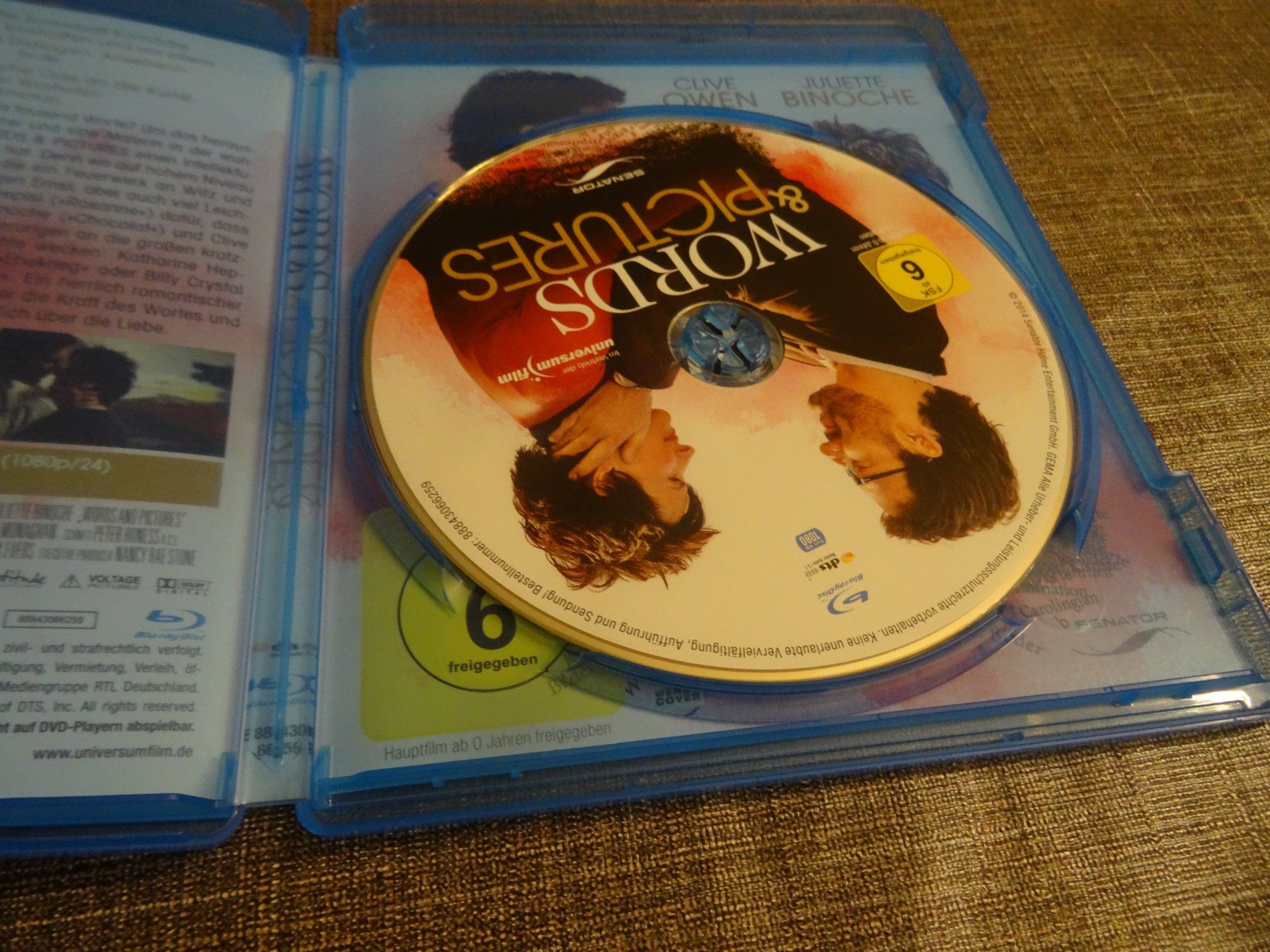 Alle DVDs: Blu-ray Words & Pictures – Gebraucht aus Olten von Disc-Verkauf 1