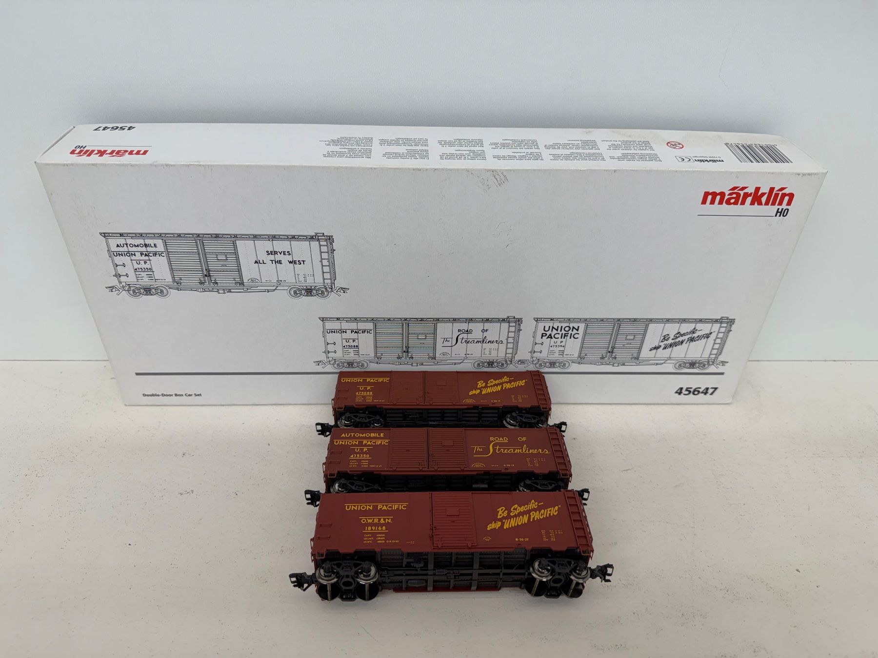 Märklin Trains électriques: Märklin 45647 USA Güterwagen – D'occasion à Büsserach par ModellbahnDepot