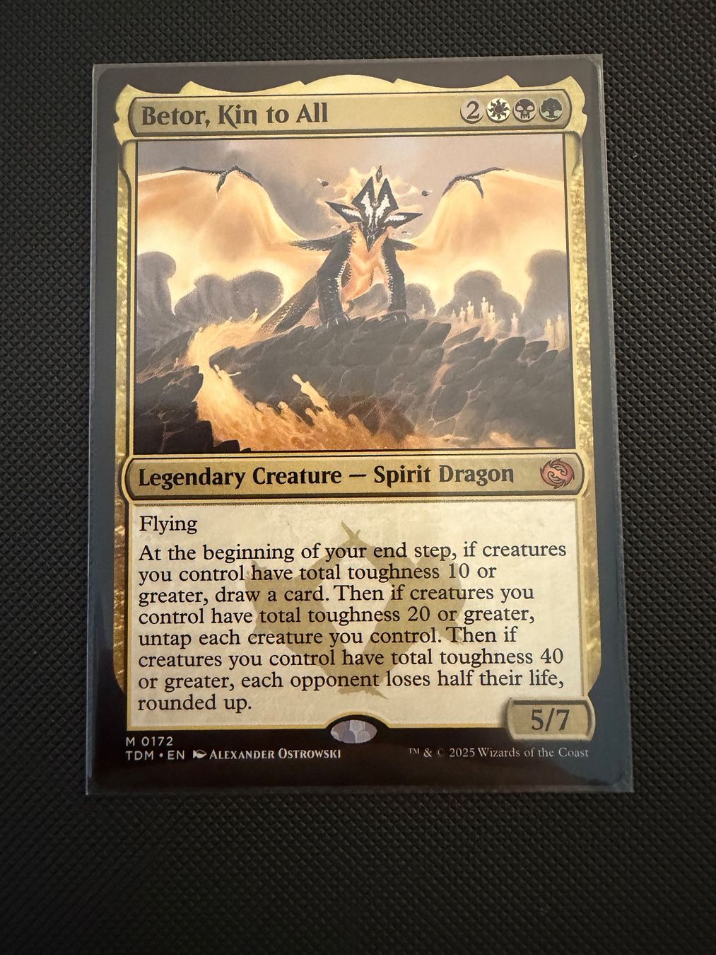Magic The Gathering Sammelbilder & Trading cards: Betor, Kin to All – Gebraucht aus Ulisbach von joelsj