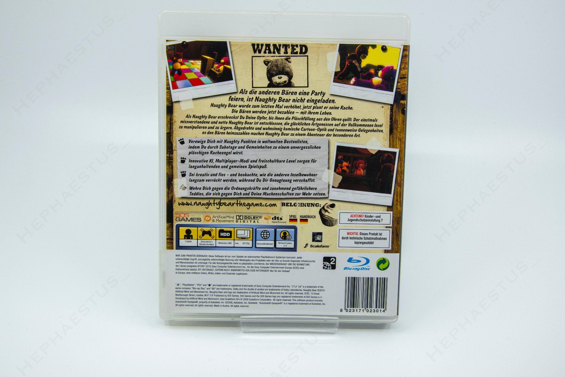 Giochi: Naughty Bear PS3 – Usato da Effretikon venduto da Hephaestus_ 1