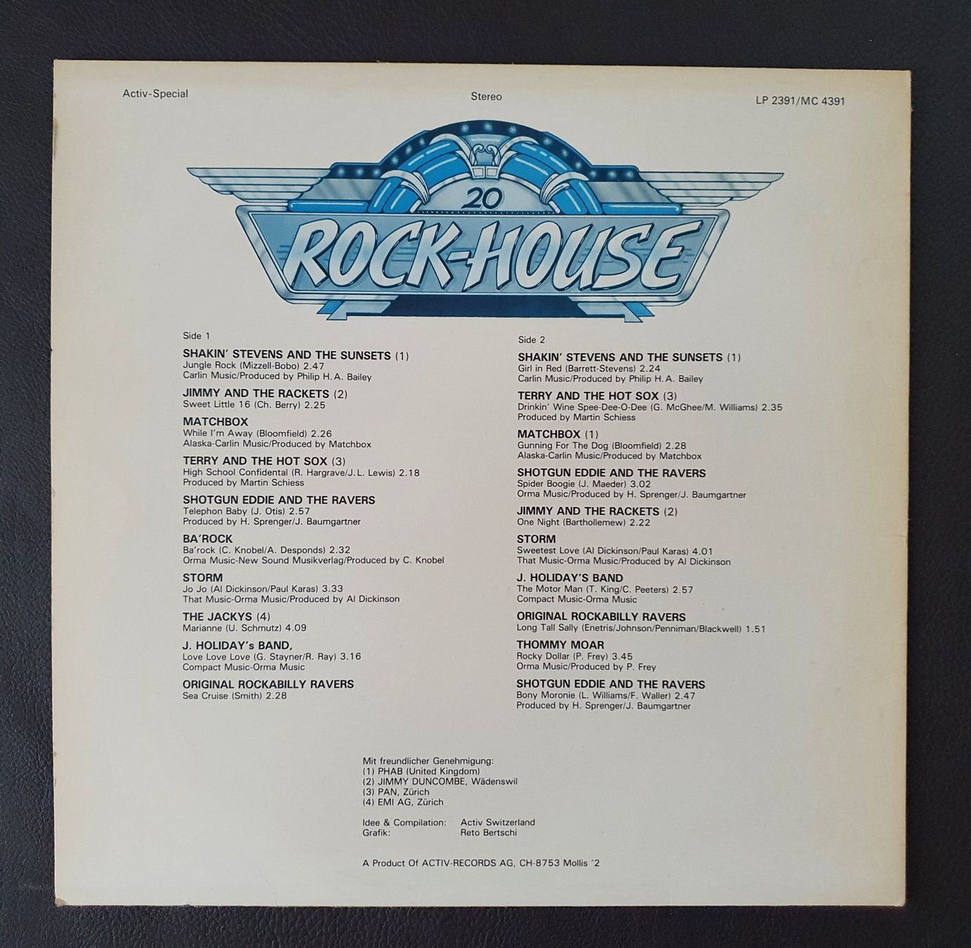 Dischi in vinile: LP - Rock House 20 – Usato da Dübendorf venduto da Senita3 1