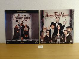 Laserdisc NTSC USA The Addams Family + Addams Family Values