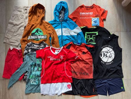 Jungen Kleiderpaket, Gr. 134 - 140 Frühling & Sommer