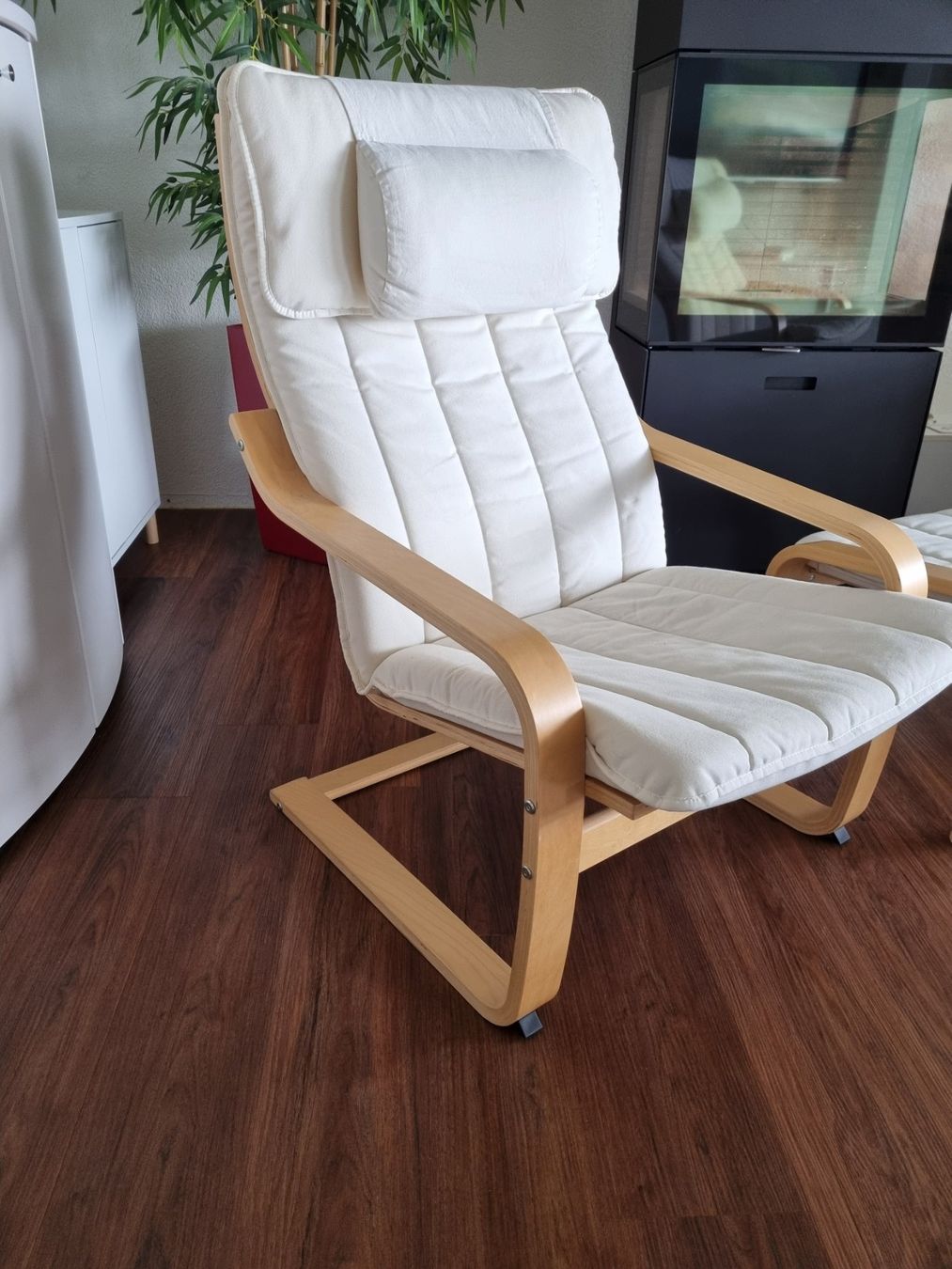 Ikea Poltrone: Bequemer Loungesessel weiss – Usato da Gossau SG venduto da Ennerdue 1