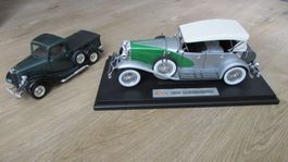 Alte Auto-Modelle:1934 Duesenberg & Ford V8 1934