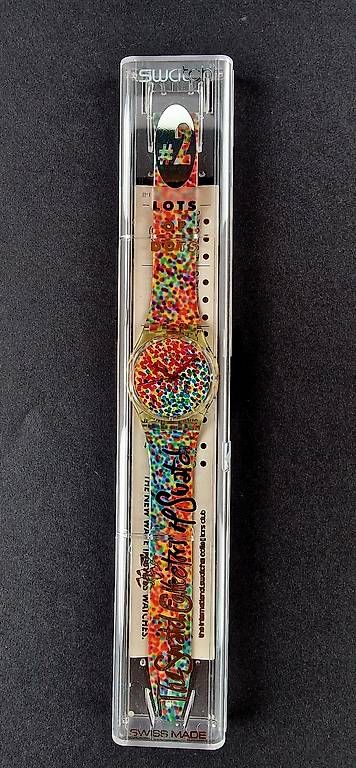 Uhren: Swatch Lots of dots GZ121 – Gebraucht aus Bassersdorf von Zwoebschi