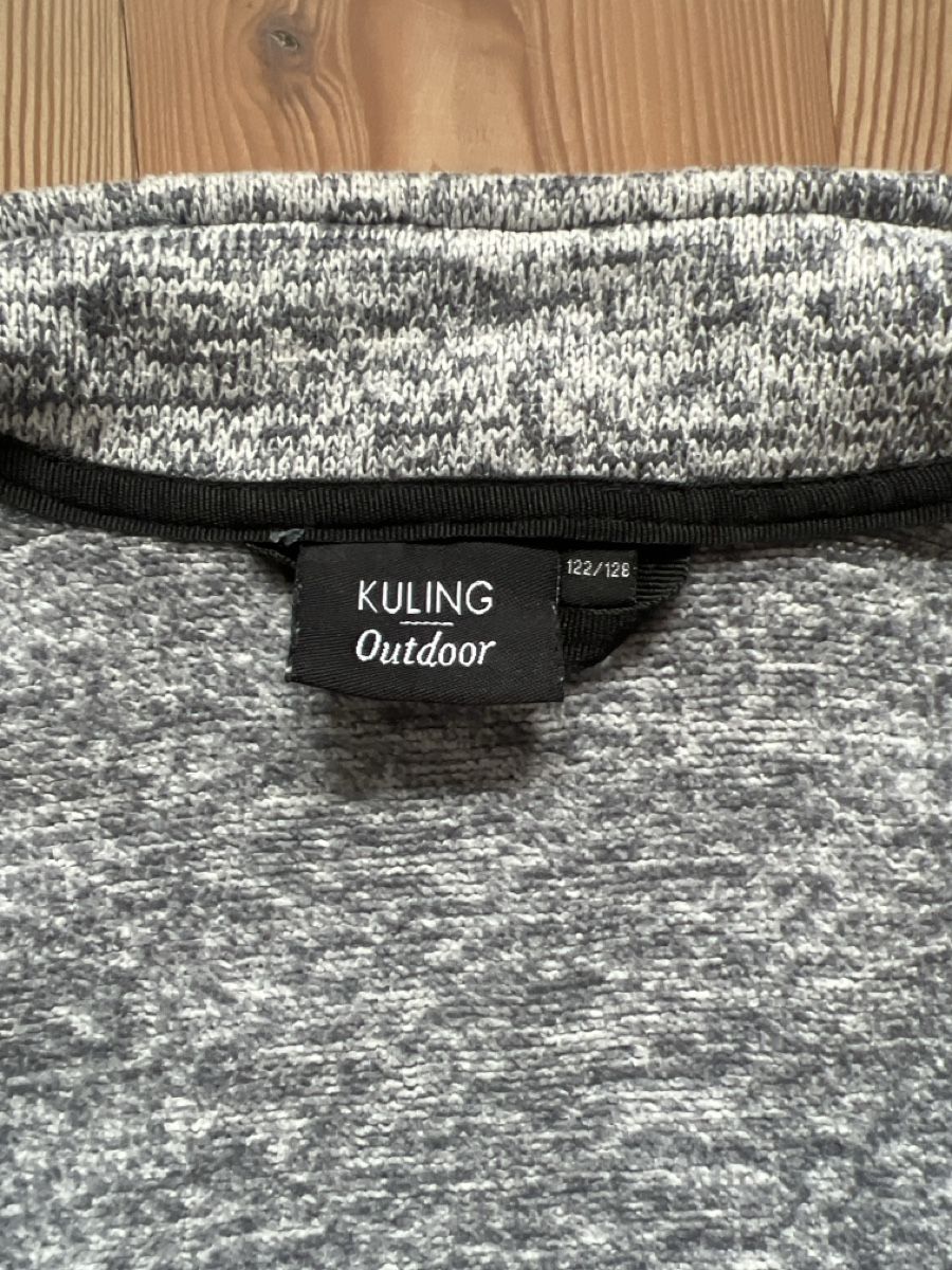 Pullover & Sweatshirts: Kuling Fleece Jacket Grey Marl 122/128 – Gebraucht aus Zürich von tsw_f52q 3