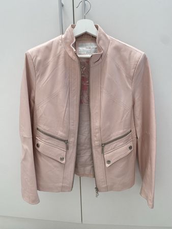 Lederjacke TCM rosa Grösse 36/38 (M)
