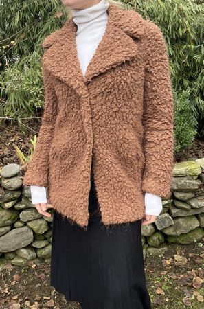 MARCCAIN Chic Cappotto corto in pelliccia Lana ,38/40