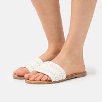 Anna Field Ciabattine - white romantic NEW / 42