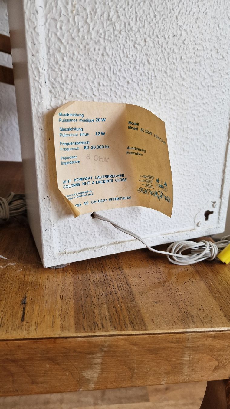 Casse acustiche: Sondyna 6L12W – Usato da Hirschthal venduto da VintageHifiFan 2