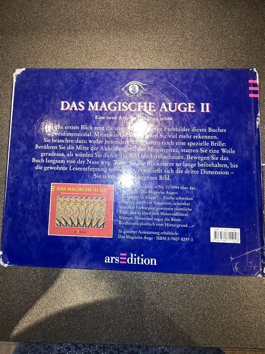 Libri: 3x 3D- Sehen;  das magische Auge – Usato da Morschach venduto da Monikawi 2