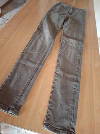 Pantalon gris vert 75% coton taille XS marque Toxik3