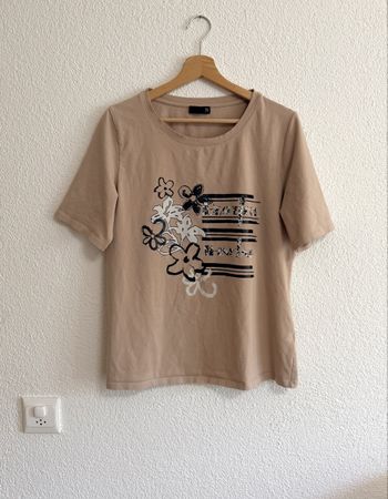 Oversize Shirt / langes T-Shirt Größe L / XL