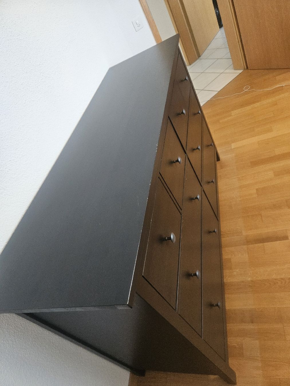Cassettiere: Kommode Schwarz mit 9 Schubladen – Usato da Kreuzlingen venduto da tomatio 1