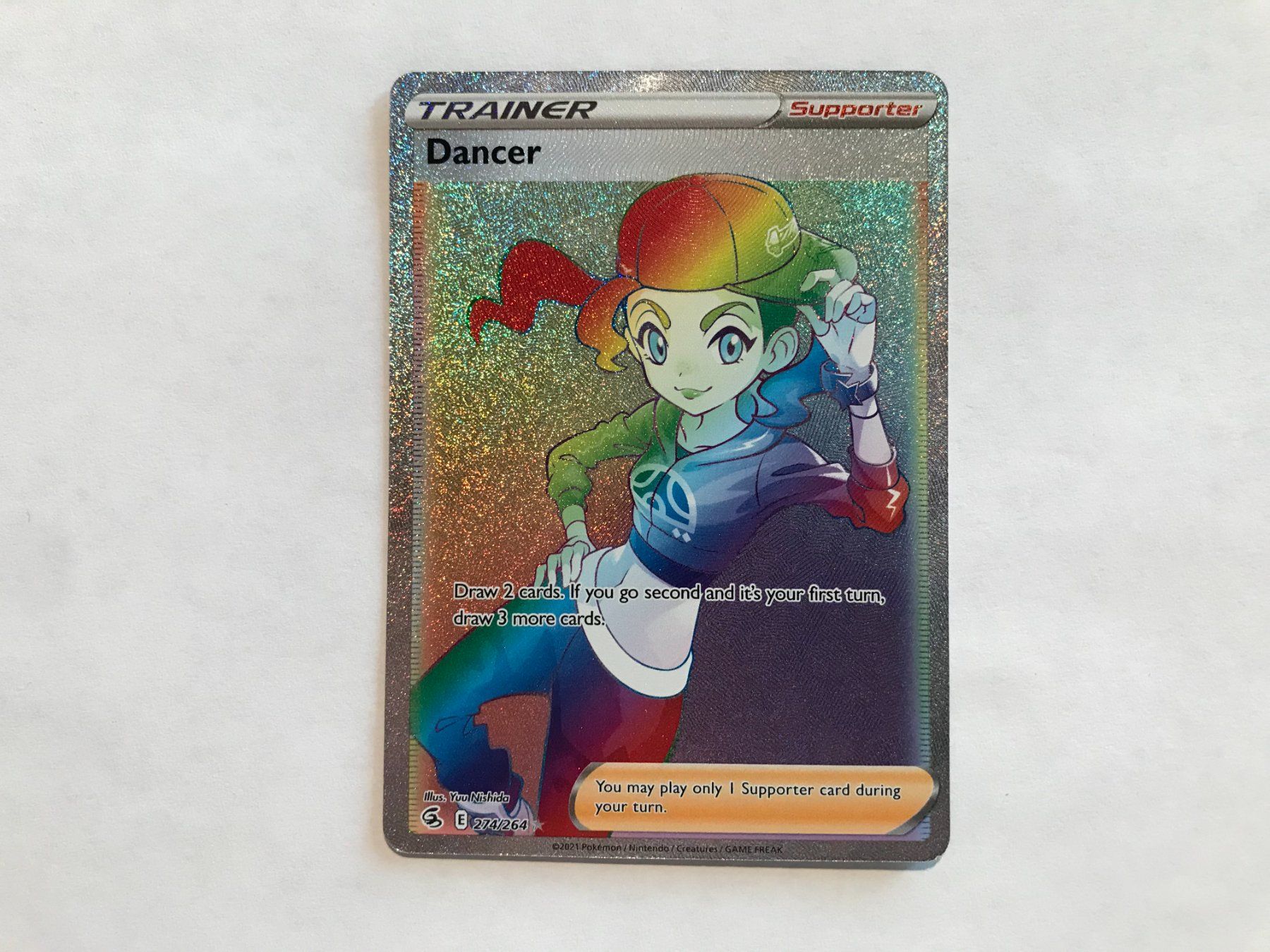 Pokémon Sammelbilder & Trading cards: Trainer Dancer Rainbow Fusion Strike EN – Neu (gemäss Beschreibung) aus Hagendorn von Pokecollectorch 1