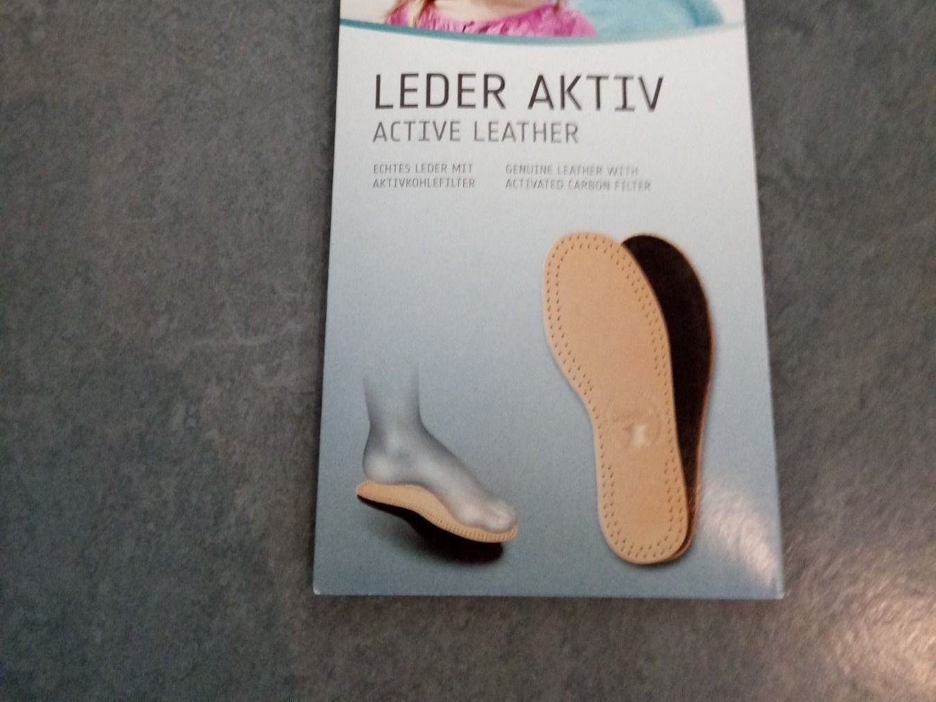 Scarpe da uomo: Bergal Leder Einlegesohle Grösse 28 – Nuovo e nell'imballaggio originale da Beckenried venduto da Havacola 1