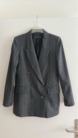 ZARA WOMAN Pinstripe Blazer – Size S